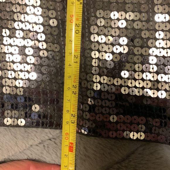 Michael Kors gray sequined petite small tank top free shipping - Picture 7 of 9